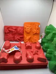 Jello Jiggler Molds Shots Candy Soap: Power Rangers, Ren Stimpy, 7 Big Christmas