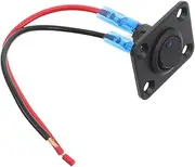 HEALEEP Marine Waterproof Toggle Switch Boat Cat Eye on Off Rocker Quick Access Waterproof Electric Switch for Car Truck
