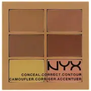 NYX Conceal, Correct, Contour Palette color -02 Medium