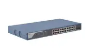HIKVISION TRANSMISSION 3E1326P-EI 24 PORT MANAGED POE SWITCH, 2X GIGABIT UPLINK