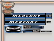Mercury Outboard decals 1973 150HP Replacement Outboard Decals