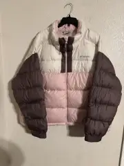Columbia Pike Lake II Cropped Omni-Heat Puffer Jacket Womens Plus Size-3X New