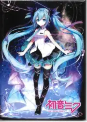 Hatsune Miku Anime Vocaloid Hatsune Miku Image Refrigerator Magnet NEW UNUSED