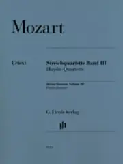 Mozart String Quartets Volume 3 Haydn Quartets Score and Parts Book 051481122