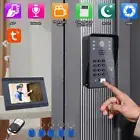 7" Tuya WIFI Visual Doorbell Intercom System w/IR-CUT Night Vision LCD 1000TVL