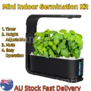 Mini Hydroponics Growing System 3 Pods Indoor Germination Kit Home Gardening
