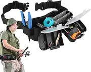 Bait Holder Waist - Multi-Functional Tackle Organizer | Portable Multifunctional Fishing Equipment Organizer Box Waist Bag for Lures Baits Hook