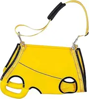 Dog Lift Harness Full Body Support & Recovery Sling Pet Lift Vest Adjustable Straps with Handle for Old, Joint Injuries, Arthritis,Disabled Dogs Walk Sturdy and Durable (Yellow, X-Small)