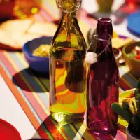 在飛比找momo購物網優惠-【KitchenCraft】彩色玻璃水瓶 1L(水壺)