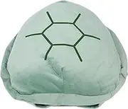 Zerodeko Turtle Dress Pillows Plush Turtle Shell Pillow Cosplay Prop Tortoise Shells Props Costume Dress Accessories Costume for Halloween Green Pp Cotton