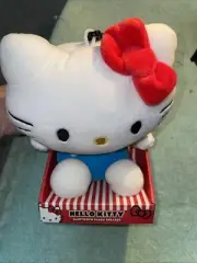Sanrio Hello Kitty Bluetooth Plush Speaker With Key Ring New