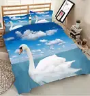 Beautiful Plumage 3D Printing Duvet Quilt Doona Covers Pillow Case Bedding Sets