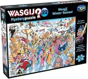 Holdson Wasgij 22 Mystery Winter Games Jigsaw Puzzle (1000 Pieces)