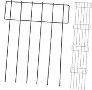 CANIGHT Sleek Iron Fencing for Garden 5pcs Yard Fence Dog Barriers Netting Garden Mesh Landscape Edging