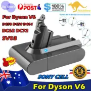 Replace For Dyson V6 DC58 Battery Animal DC59 DC61 DC62 SV03 SV06 Sony Cell