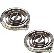 uxcell Drill Press Spring Drill Press Quill Feed Return Coil Spring Assembly Spring Steel Chemical Blackening Finish 680mm Expand Long 36x6x0.65mm 2 Pcs