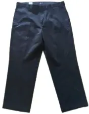 Dockers Classic Fit Anti Wrinkle Black Permanent Crease Pants Size 38 X 30 NWT