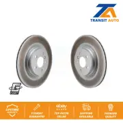 Rear Coated Brake Rotor Pair For Mini Cooper Countryman BMW X2 M235i xDrive Gran (for: Mini)