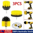 Drill Brush Set 3pc Tile Grout Power Scrubber Cleaner Spin Tub Shower Wall