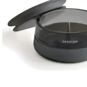 Innovative Ashtray with Lid – Easy to Clean Borosilicate for Indoor & Outdoor