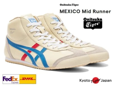 Onitsuka Tiger MEXICO Mid Runner (White) 1183B577.102 [Unisex] Mid Casual Japan