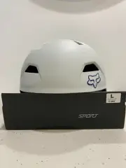 Fox Flight Sport BMX Helmet - Cloud Grey, Large 59-61cm, Brand New, Unworn