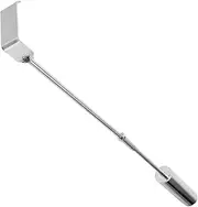 PHENOFICE Charcoal Ash Rake Tool BBQ Ash Scraper for and Grill Cleaning Lightweight Design with Hanging for