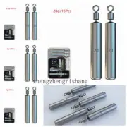 Fishing Drop Shot Weights Pencil Shaped Fishing Weights Barrel Swivels Rolling