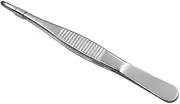 Vetus Professional Surgical Medical Tweezers Stainless Steel Round Tip Serrated Forceps 125mm ~ 250mm (MT-160)