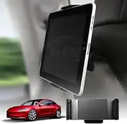 X-CARTablet Holder Mount Headrest Stand Cradle Holder Accessories for Tesla Model 3 Highland 2023-2025 Compatible with iPad Galaxy Tab and Other Android Tablets
