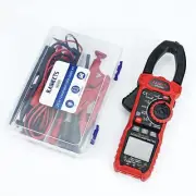 KAIWEETS HT208D Inrush T-RMS 6000 Counts AC/DC Current Clamp Meter & 23 PCS M...
