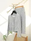 Luxury Fashion Set Skirt Womens Spring Tweed Shirt Slim Skirt Hepburn Style 2pcs