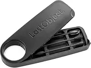 LastSwab® LastObject® Reusable Makeup Removal Cotton Buds - Eco-Friendly Q Tips - Pointed Q Tips - Easy to Clean - Designed in Denmark (Trio Black)