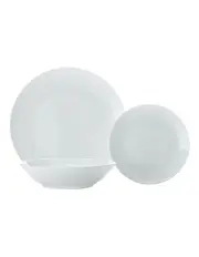 [Maxwell & Williams] Cashmere Resort Coupe Dinner Set 18 Piece in White