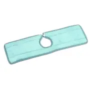 Microfiber Faucet Absorbent Mat, Rectangle Faucet Dish Drying Mat Light Blue