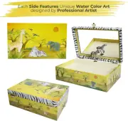 Enchantmints Zebra Musical Jewelry Box: Melodic Charm for Kids! Arabesque Tune