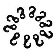 10 Pcs/set Fasten Hook Carabiner Awning Tie Cord End