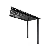 Exterior Life 3.25m Hollywood Monument/Black Pergola