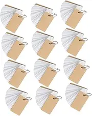 NUOBESTY Coil Binder Notepad Cards Ring Loose-Leaf Pads Memo Cards for Vocabulary Notes