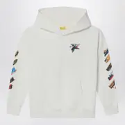 [Off-White™] White sweatshirt with painted Arrow print 10 Y White