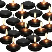 20 Pcs Floating Candles Centerpieces, 1.5 Inch Unscented Floating Candles Small Decoration for Valentine's Day, Thanksgiving, Wedding and Home Decor