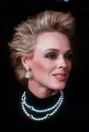 Danish model and actress Brigitte Nielsen attends a ceremony with - Old Photo