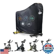 Stationary Bike Cover，Upright Exercise Bike Cover Waterproof Outdoor with Air