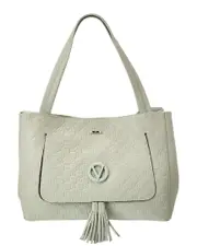 Valentino by Mario Valentino Ollie Dollaro Monogram Leather Tote
