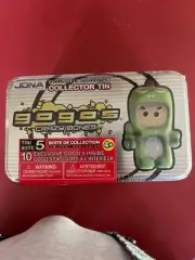 gogos crazy bones limited edition silve tin,sealed collectors tin