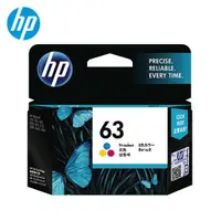 在飛比找PChome24h購物優惠-HP F6U61AA NO.63 彩色墨水匣