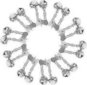 Abaodam Fishing Accessories 10pcs Sea Fishing Rod Bells Dual Alert Alarm Bait Alarm for Fish Bite