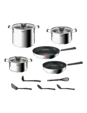[Tefal] Opti Space Induction Stainless Steel 13Piece Set in Silver