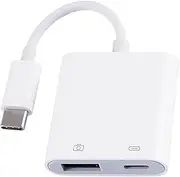 POENVFPO Memory Cards Adapter Type C Memory Cards at OTG USB3.0 with Top -Speed Charging and Transfer Port for USB Flash Units of The Keyboard Mouse, Plug and Play Comfortable