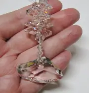 Suncatcher made with Swarovski 39mm Galactic Clear Crystal - Gift Box